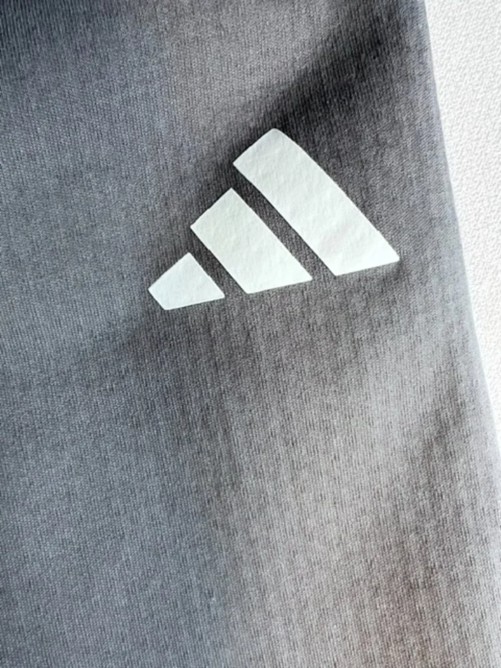 Adidas athletic performance training pants grey casual utility warm up jogger Sm